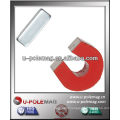 Red Cast AlNiCo 5 Horseshoe Magnet